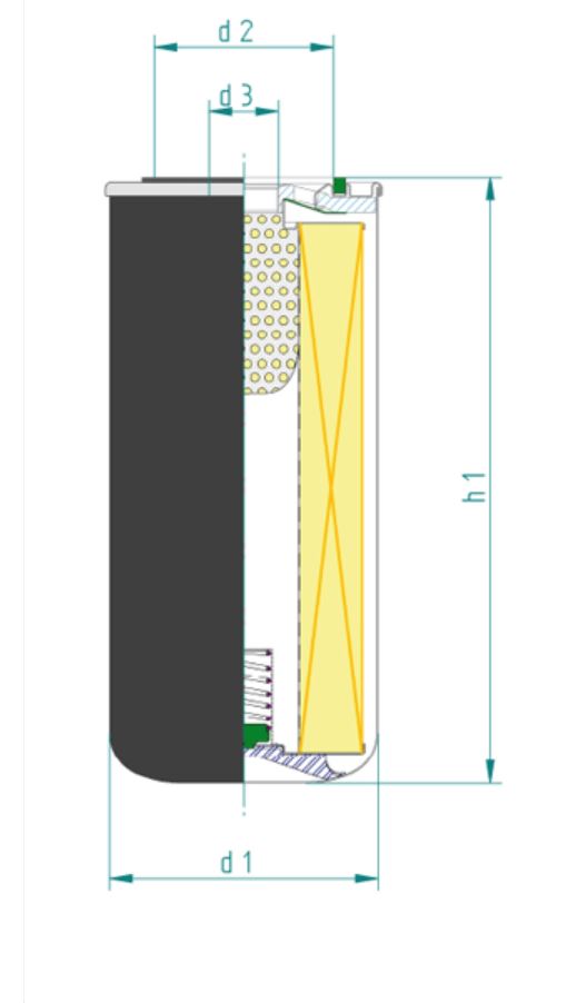 SOTRAS SH8118 Ölfilter SpinOn