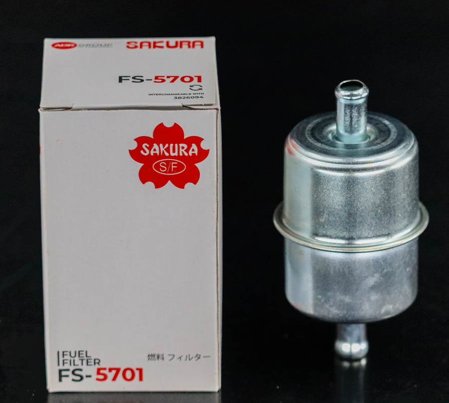 SAKURA FS-5701 Kraftstoff-Leitungsfilter Inline