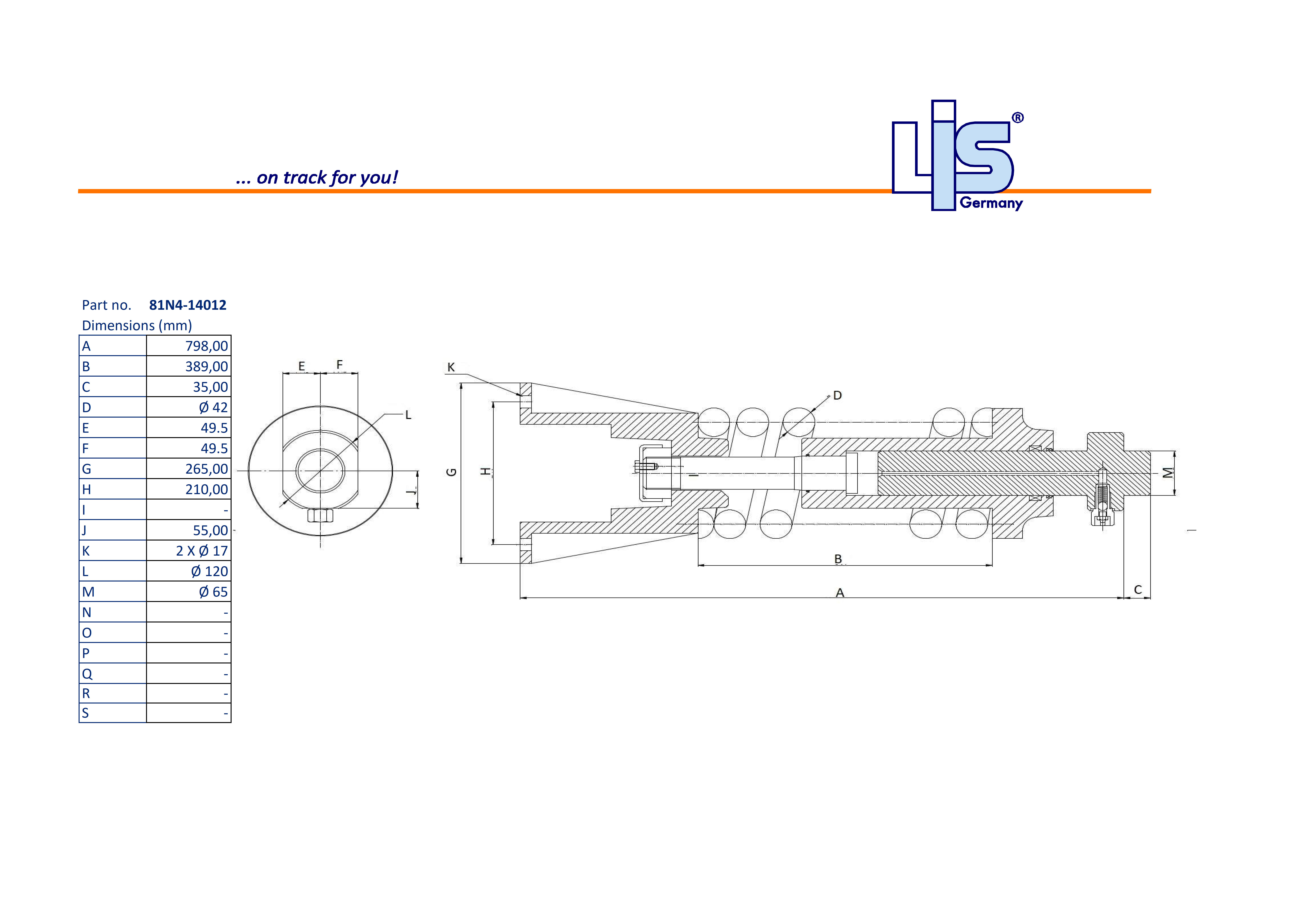TRACK ADJUSTER & SPRING ASSEMBLY to fit
Hyundai,R110-7