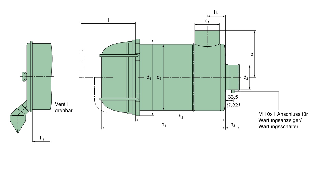 MANN+HUMMEL Luftfilter 4544092344 (Piclon)