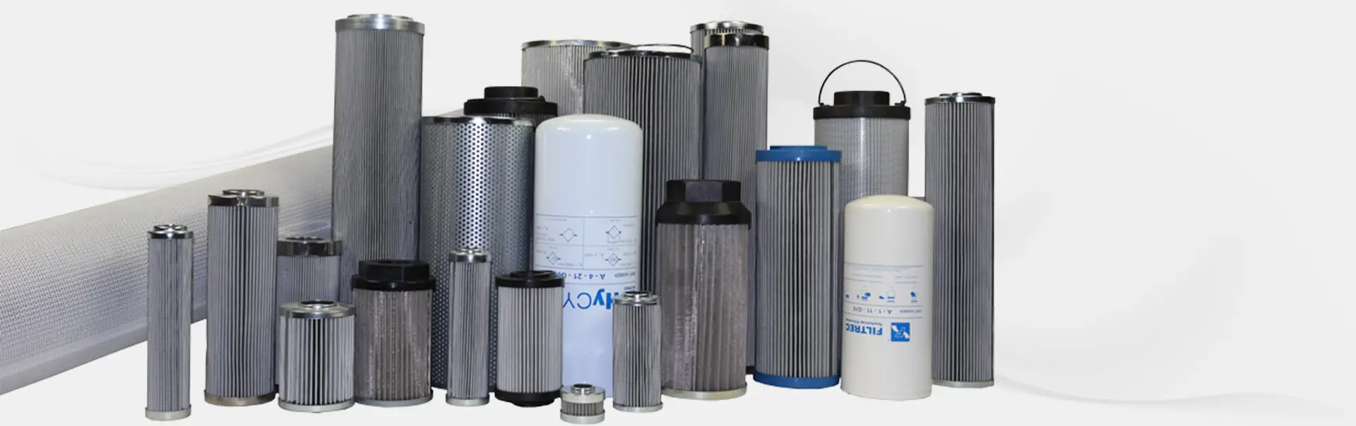 Hydraulikfilterelemente für Baumaschinen: Rücklauf-, Druck-, Saug- und Spin-On-Elemente