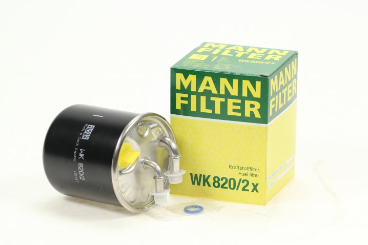 MANN-FILTER WK820/2x Kraftstoff-Leitungsfilter (Inline)