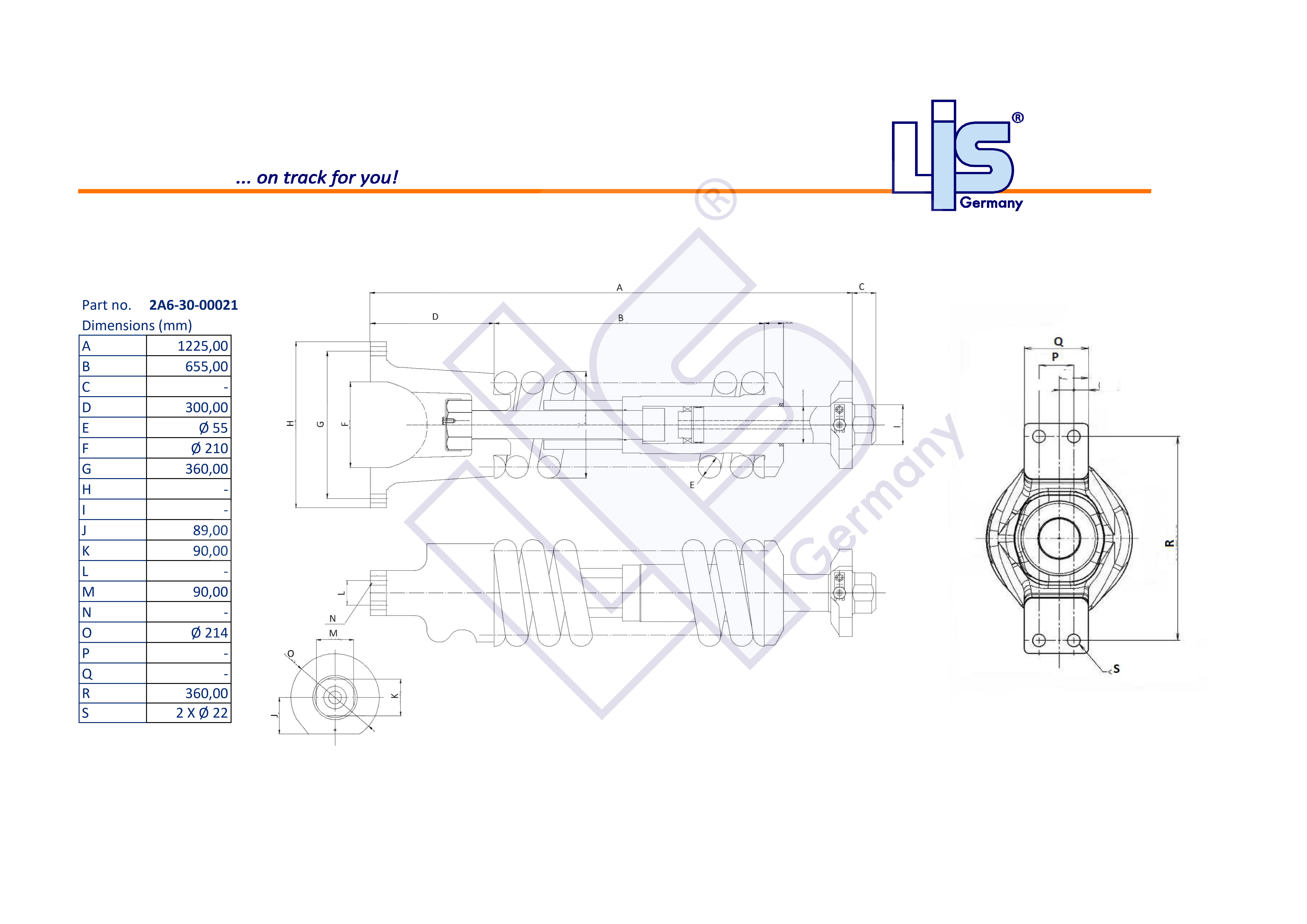 TRACK ADJUSTER & SPRING ASSEMBLY to fit
PC290-11,PC29011