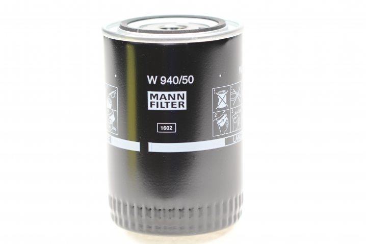 MANN-FILTER W940/50 oil filter (spin-on)