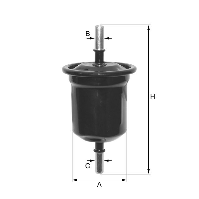 Fil Filter ZP8071FM Kraftstoff-Leitungsfilter Inline
