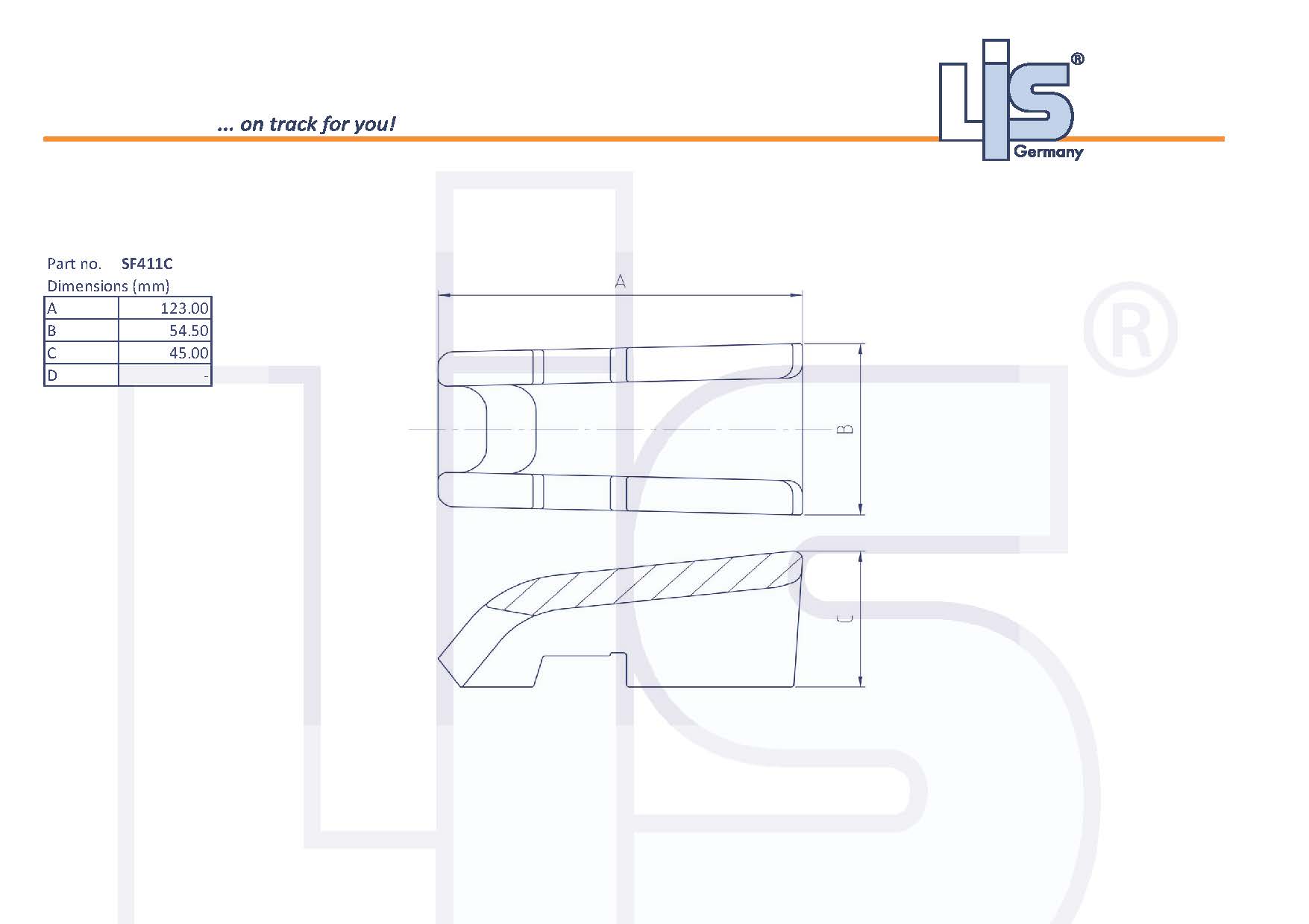 LIS® Anschweißhülse (Zahnadapter) SF411C
für Lehnhoff F-System