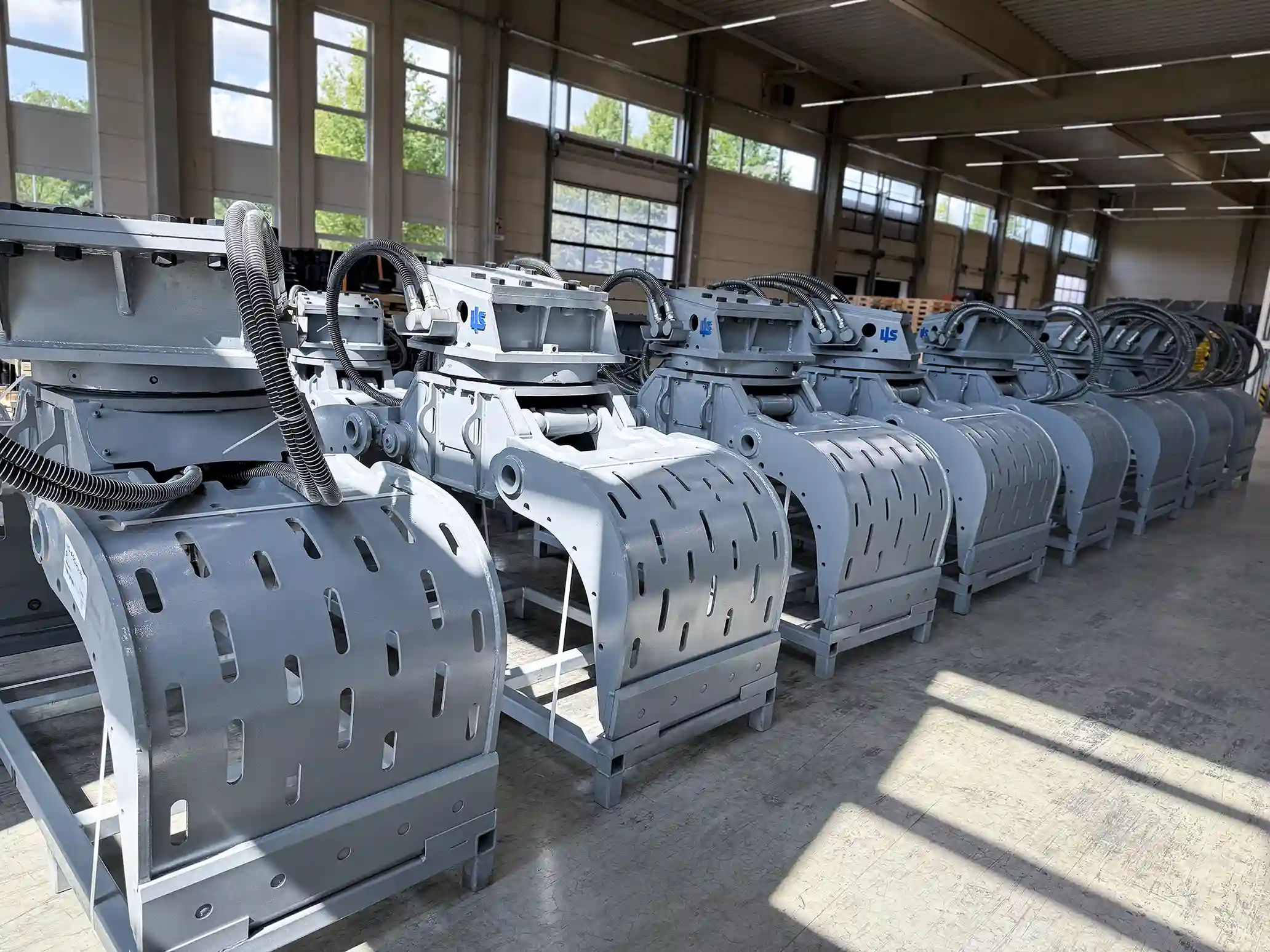 LIS Heavy-Duty Abbruch- und Sortiergreifer / Universalgreifer für Mobil- und Kettenbagger (passend für CAT 313–326, Liebherr R914–R926, Volvo EC140–EC250).