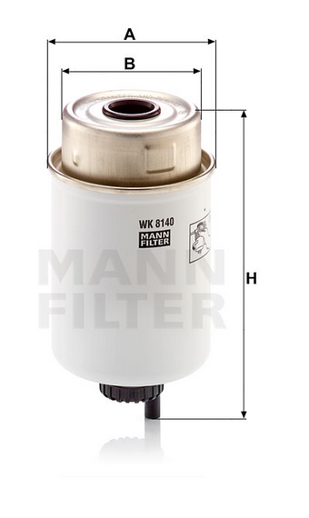 WK8140 Kraftstoffwechselfilter