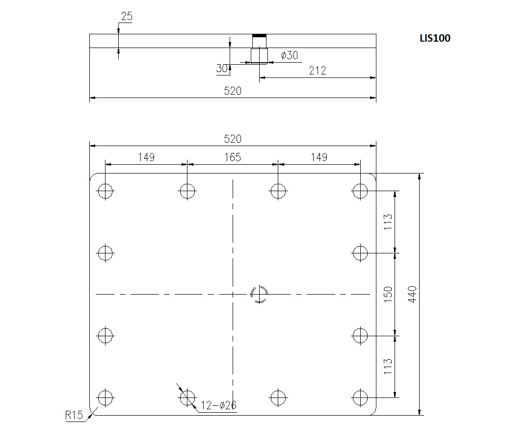 LIS® Hydraulikhammer für Bagger 11 - 16 t |
Ohne Aufnahme