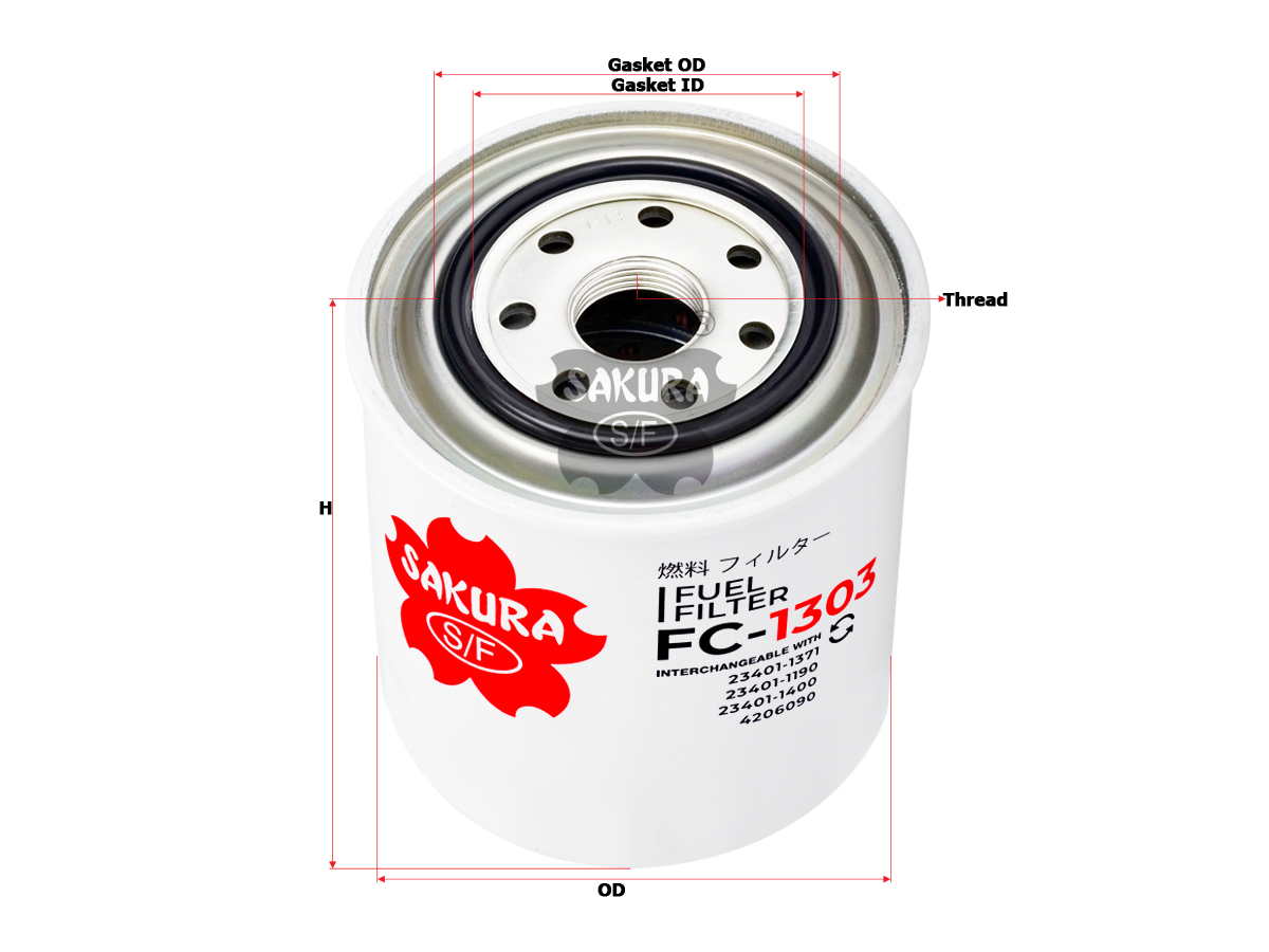 SAKURA FC-1303 Kraftstofffilterelement