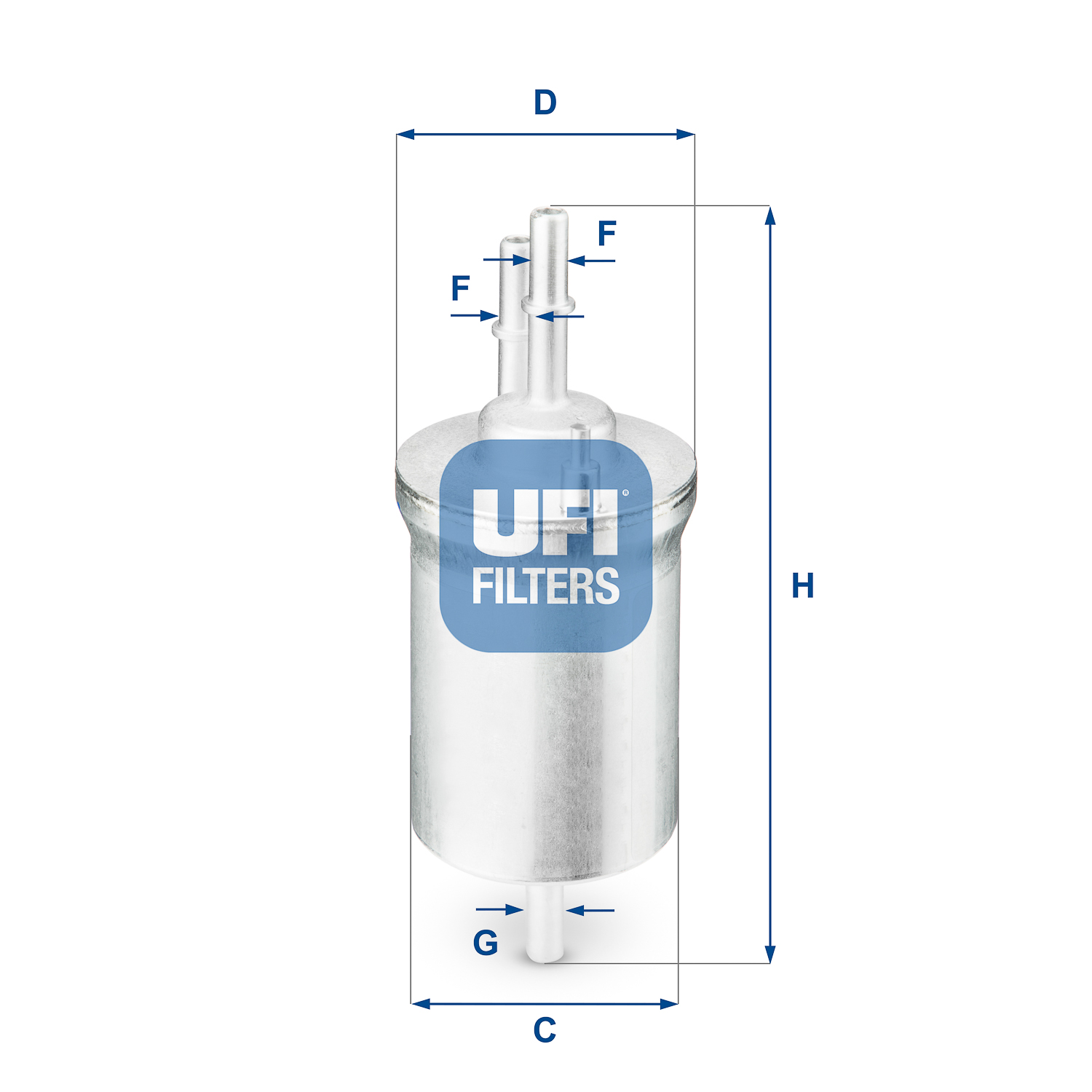 UFI FILTERS 31.840.00 Kraftstoff-Leitungsfilter Inline