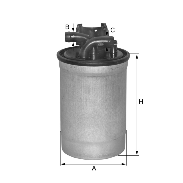 Fil Filter ZP8085FM Kraftstoff-Leitungsfilter (Inline)