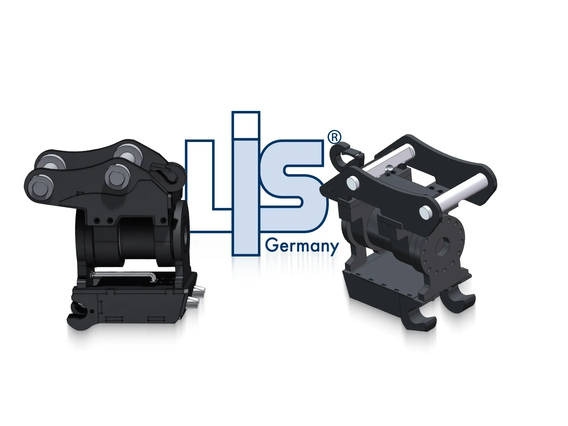 Schwenkwechsler und Tilt-Schnellwechsler für Bagger – Hydraulische Schnellwechselsysteme.