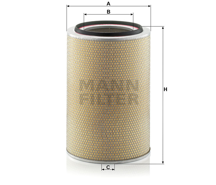 MANN-FILTER C331840 Luftfilterelement