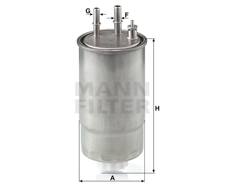MANN-FILTER WK853/21 Kraftstoff-Leitungsfilter (Inline)