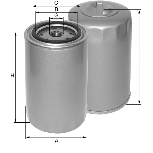 Fil Filter ZP3105 oil filter spin-on