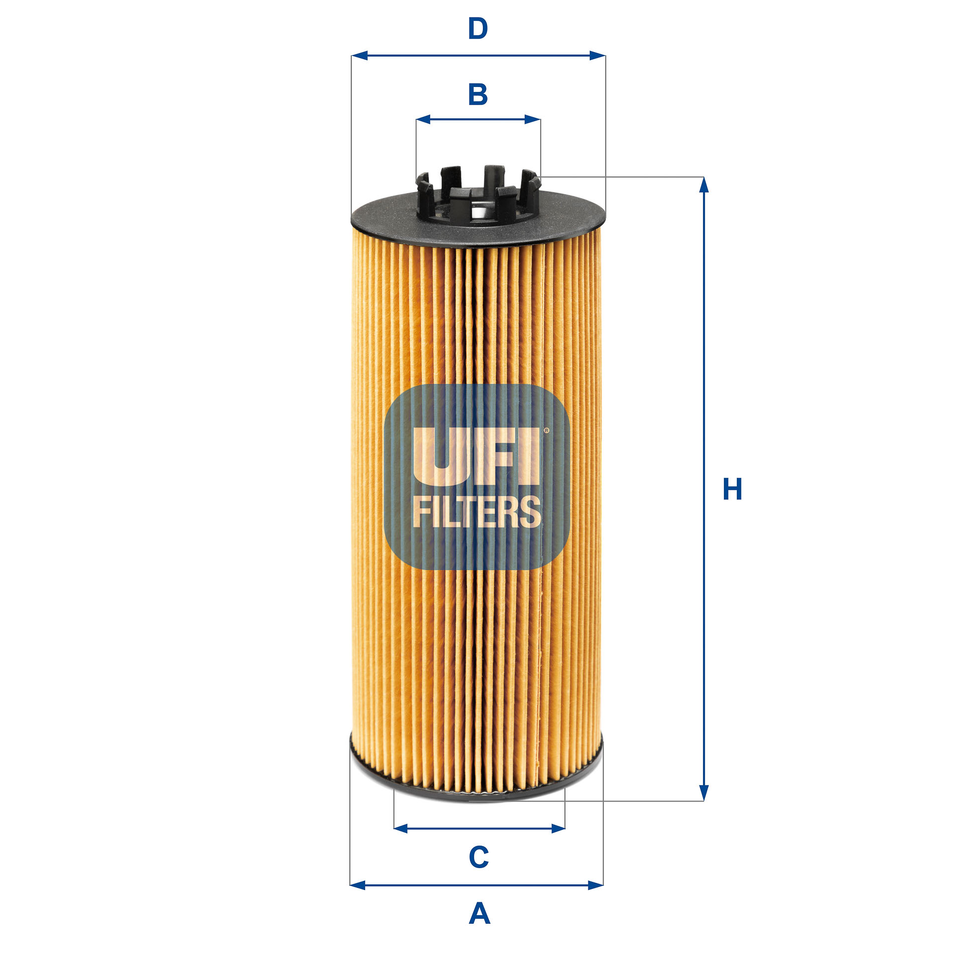 UFI FILTERS 25.236.00 Ölfilterelement