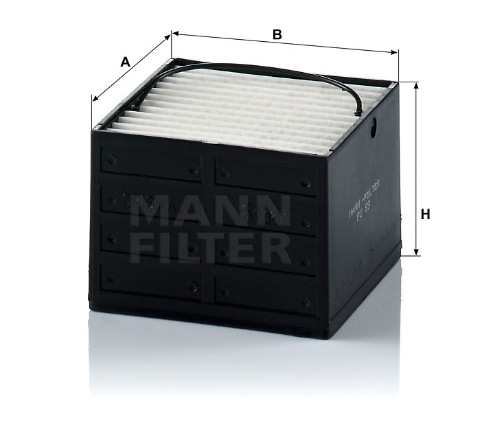 MANN-FILTER PU89 Kraftstofffilterelement (metallfrei)