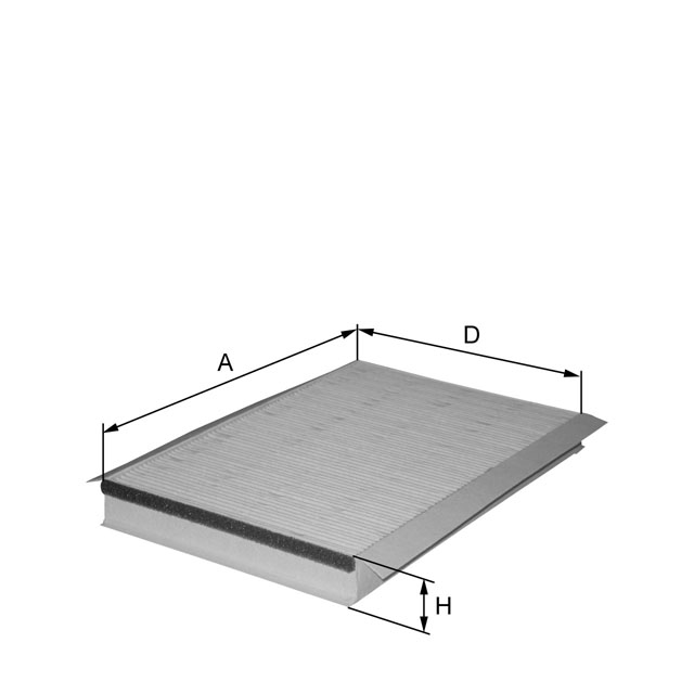 Fil Filter HCK7135 Innenraumfilterelement (Aktivkohle)