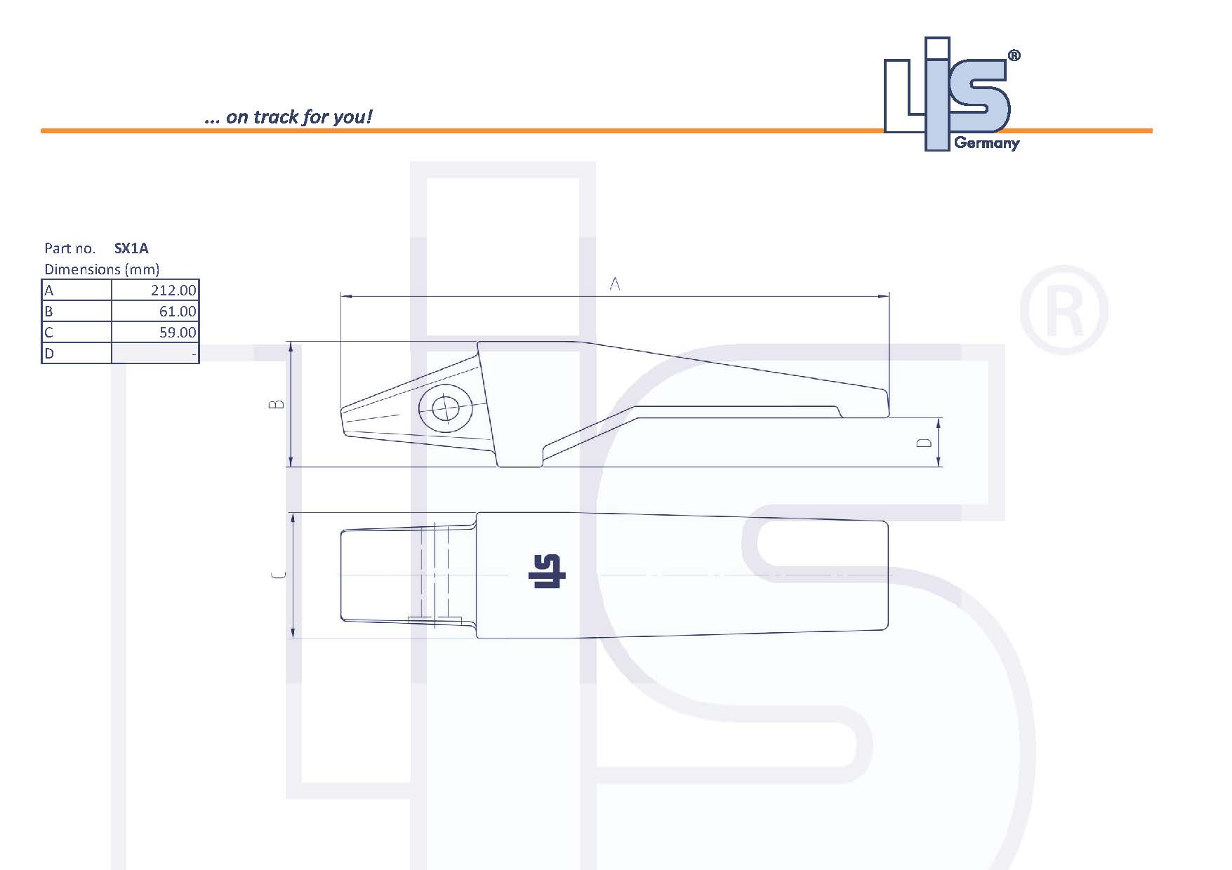 LIS ADAPTER suitable for UNI-Z 1