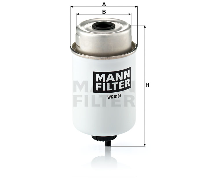 MANN-FILTER WK8107 Kraftstoffwechselfilter