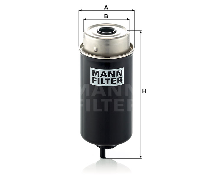 MANN-FILTER WK8172 Kraftstoffwechselfilter