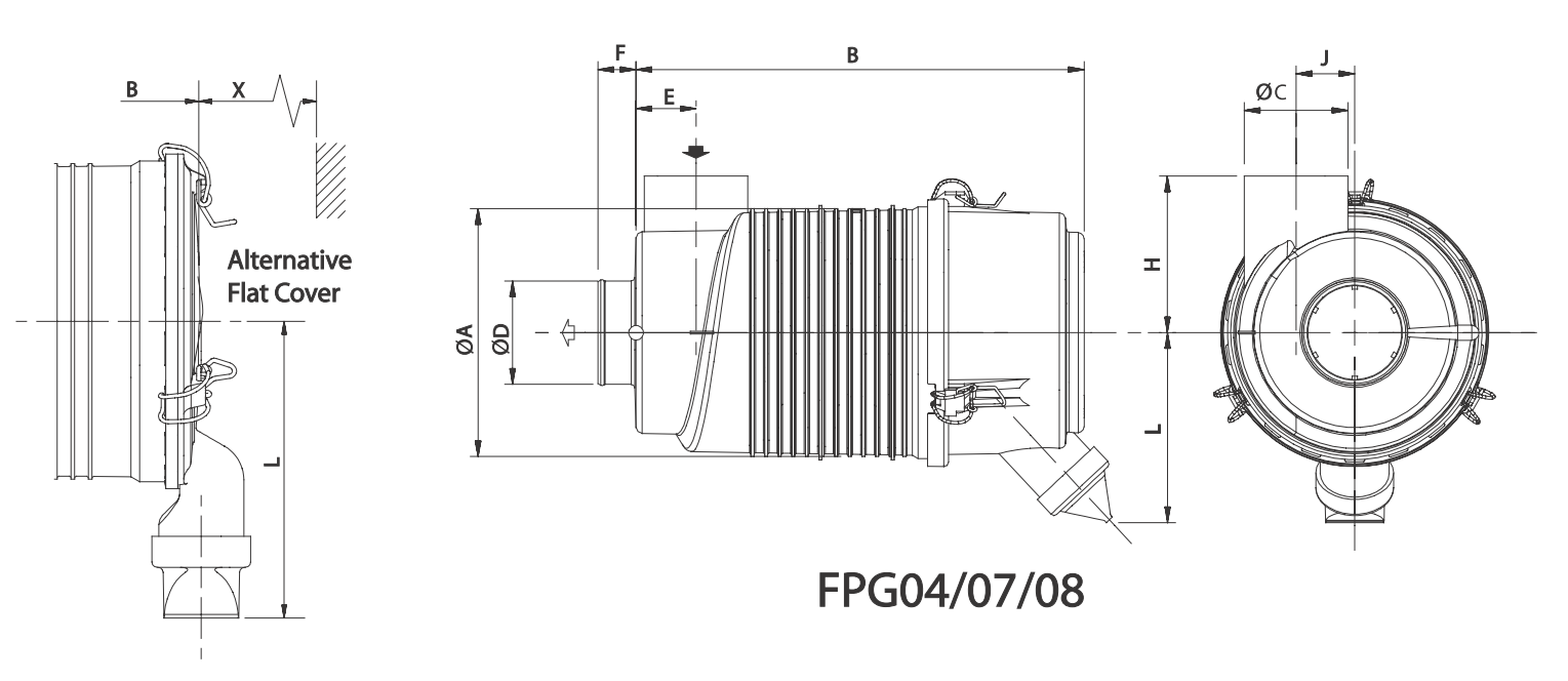 DONALDSON Luftfilter G042575 (RadialSeal FPG)