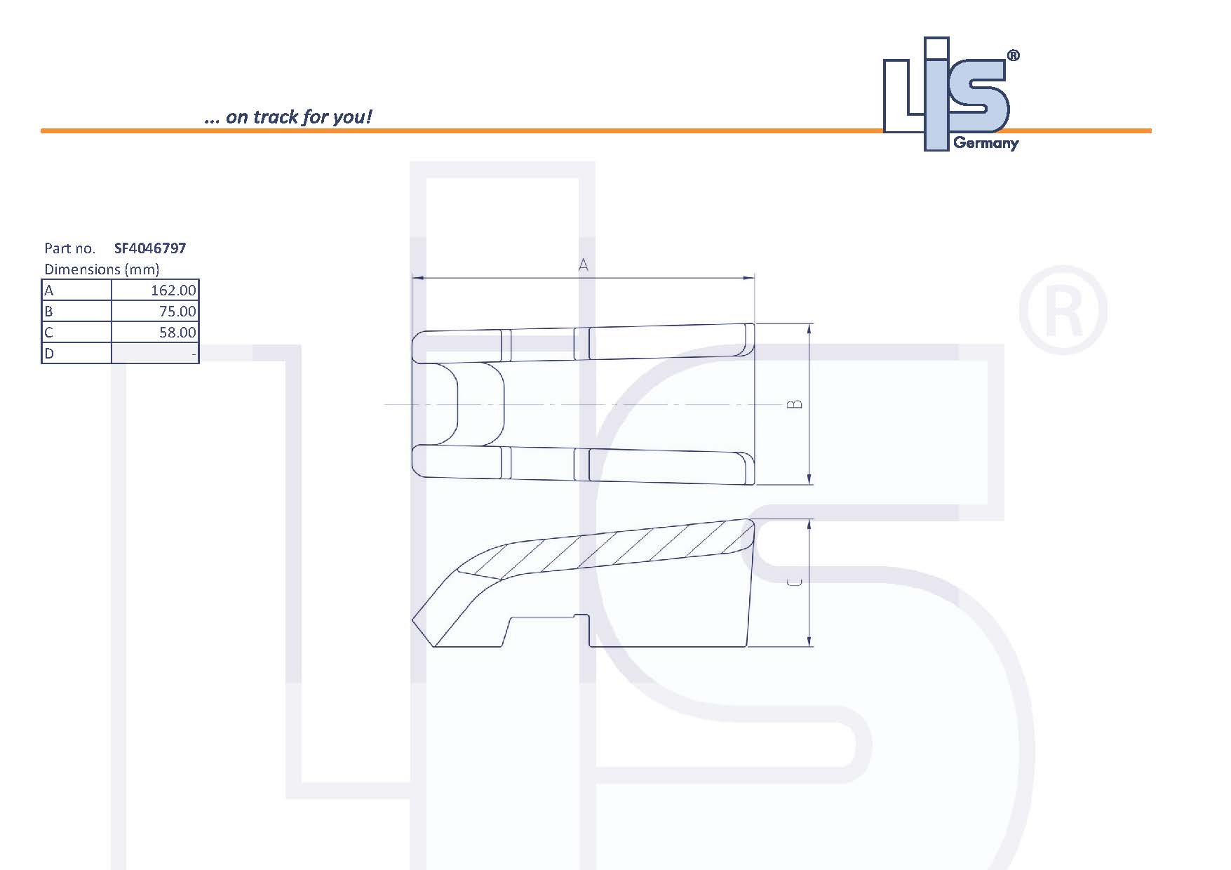 LIS ADAPTER suitable for B-LOCK