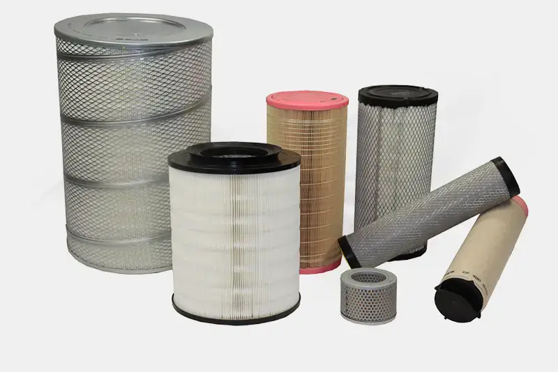 Baumaschinen Luftfilter