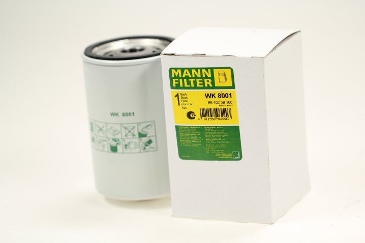 MANN-FILTER WK8001 Kraftstoffwechselfilter