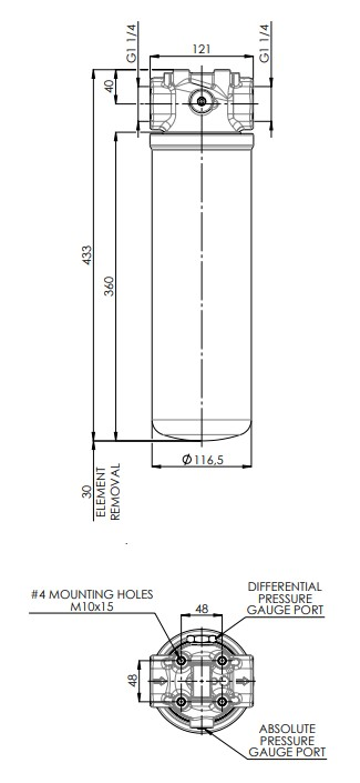 FILTREC FA522000V0AB2B60Z000S0 Filterkopf