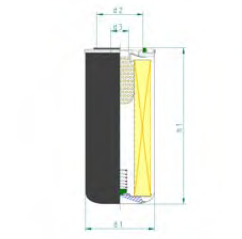 SOTRAS SH8108 Wechselfilter SpinOn