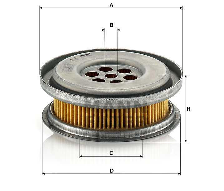 MANN-FILTER H85 Hydraulikfilterelement