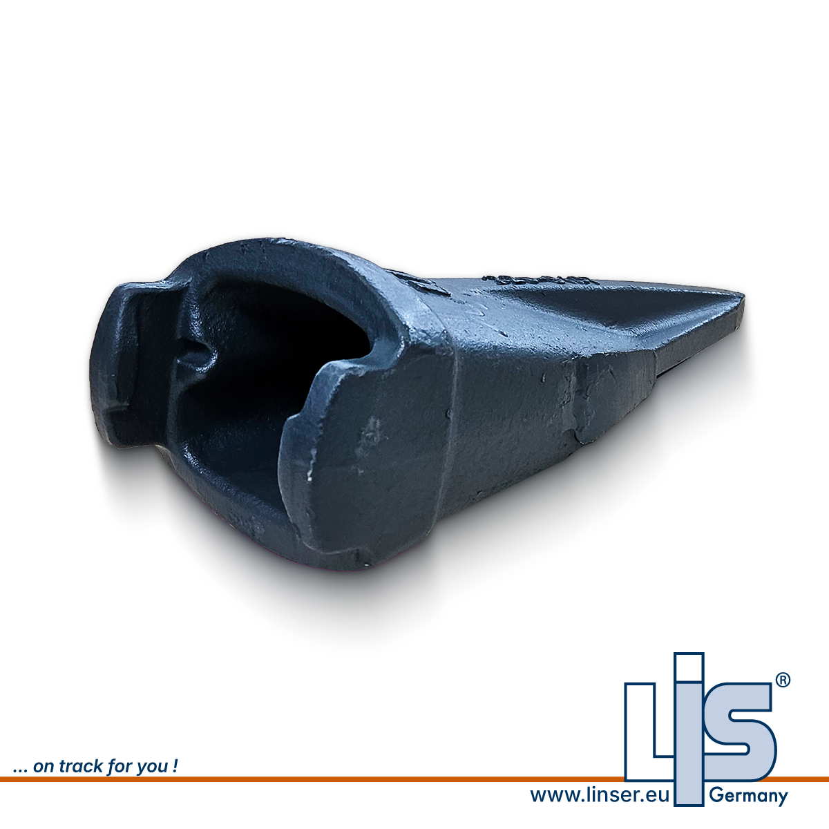 LIS Baggerzahn K100 2209107, Seitlich von hinten für CAT K-System.