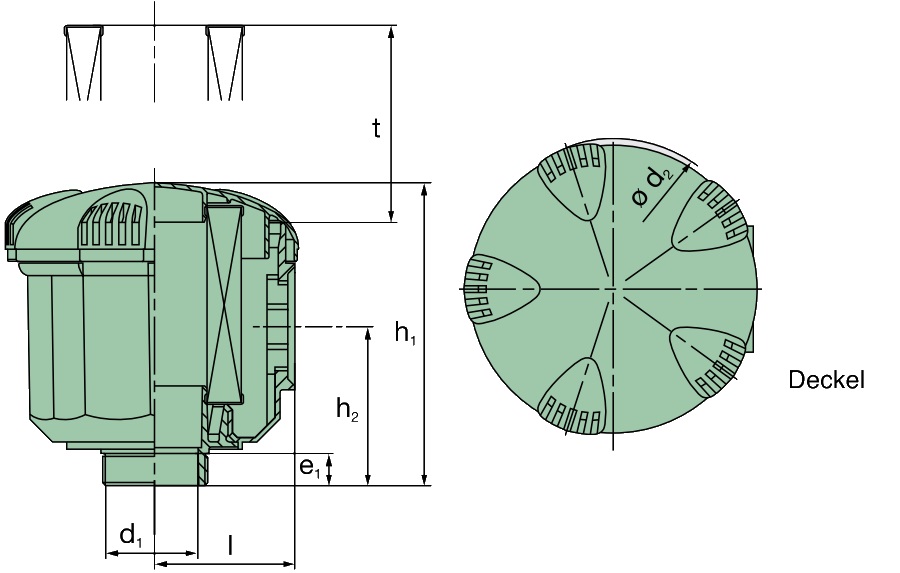 MANN+HUMMEL air filter 4402072997 (Picolino intake air cleaner)