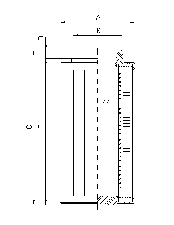 D731G03B Hydraulikfilterelement (Druckfilter)