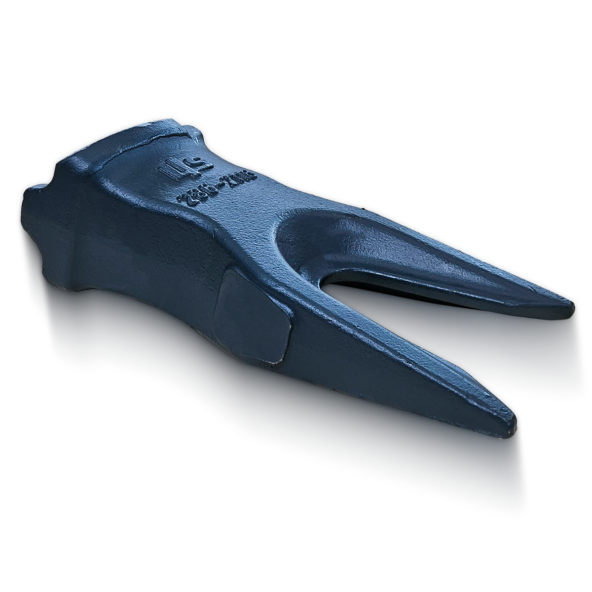 LIS® Baggerzahn K110 2862116 aus hochverschleißfestem Stahlguss für CAT K-System. Für maximale Eindringtiefe in harte Materia