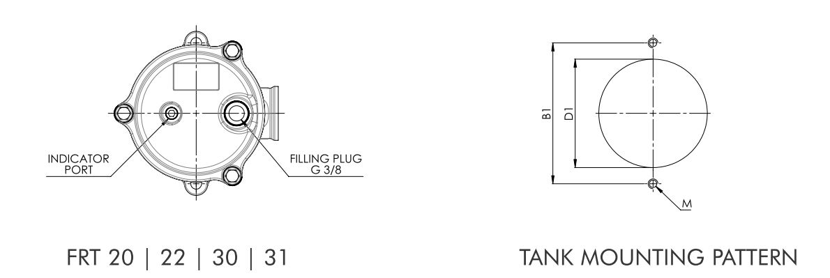 FILTREC FRTR122000BB50C000S0 Leitungsfiltergehäuse (Rücklauffilter)