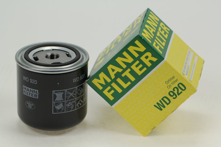 MANN-FILTER WD920 Ölfilter SpinOn