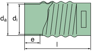 MANN+HUMMEL 3900027184 Verbindungsstutzen 150 x 215mm (Gummi)