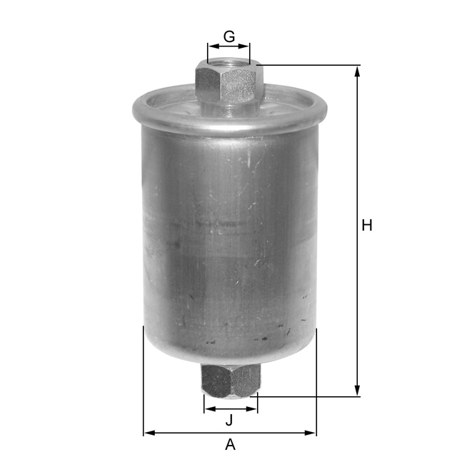 Fil Filter ZP8022FM Kraftstoff-Leitungsfilter (Inline)