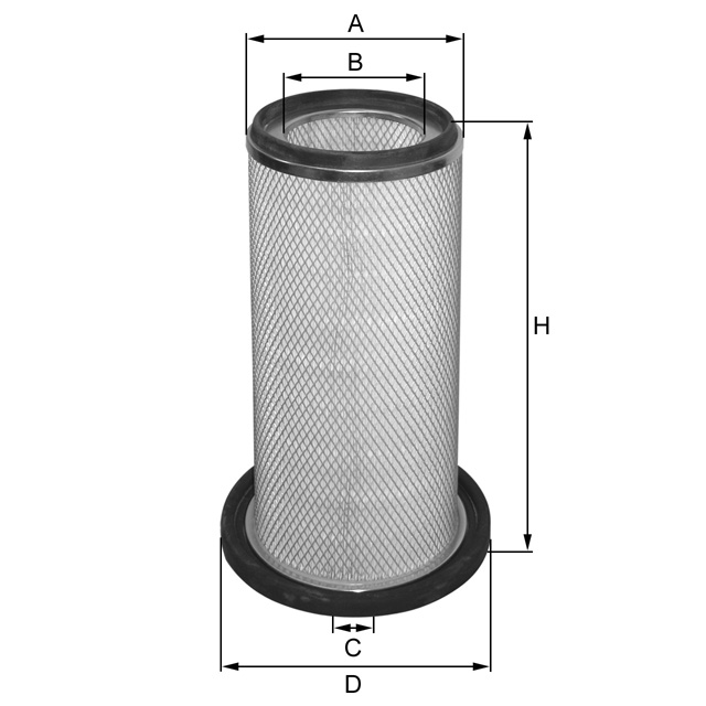 Fil Filter HP4710 Luftfilterelement