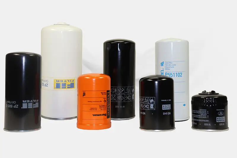 Baumaschinen Ölfilter