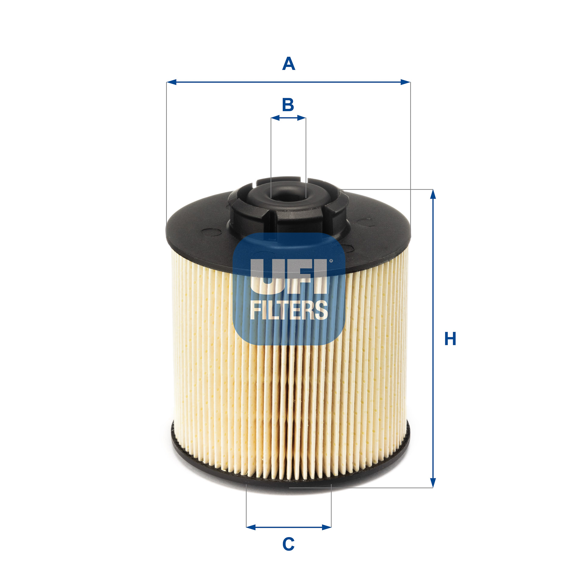 UFI FILTERS 26.017.00 Kraftstofffilterelement