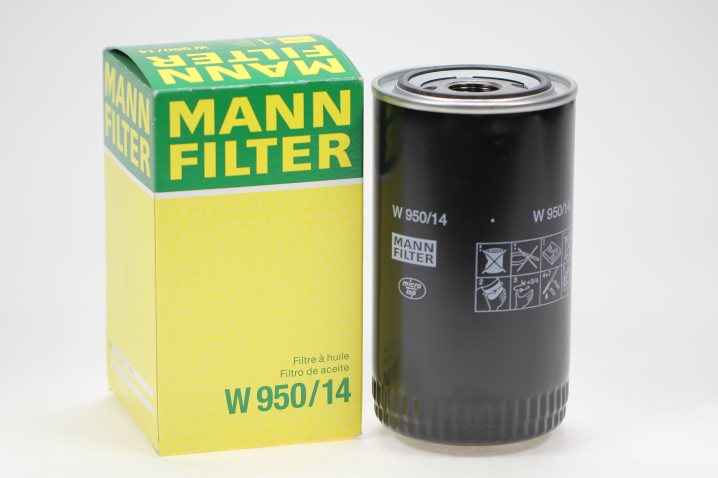MANN-FILTER W950/14 oil filter (spin-on)