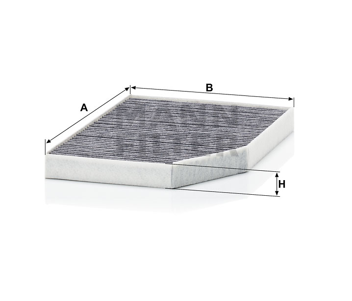 MANN-FILTER CUK30007 cabin air filter (activated carbon)