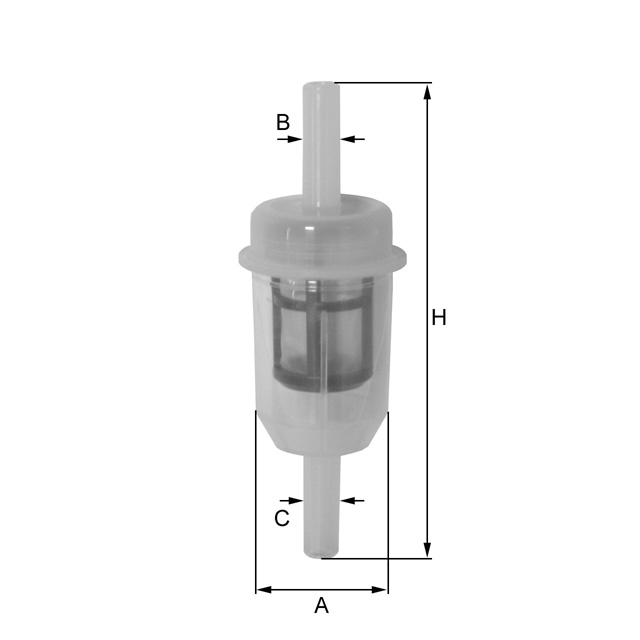 Fil Filter ZP8016FP Kraftstoff-Leitungsfilter (Inline)