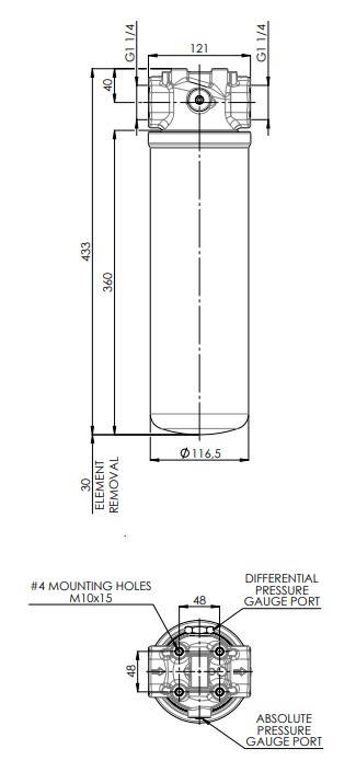 FILTREC FA522000V0AB2B60Z000S0 Filterkopf