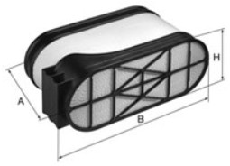 MANN-FILTER C38010 Luftfilterelement