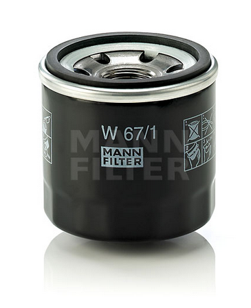 MANN-FILTER W67/1 Ölfilter SpinOn